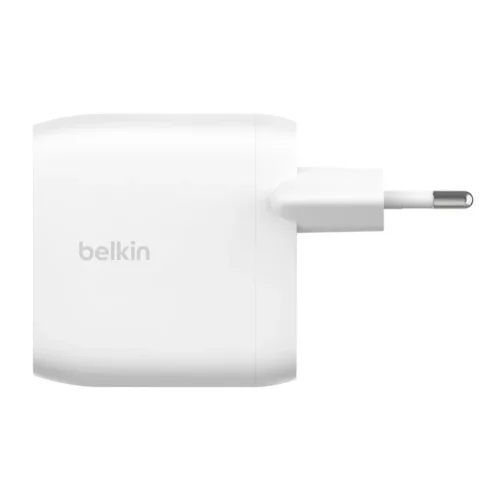 Belkin Dual зарядно 30W USB-C Power Delivery 60W бял