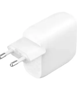 Belkin Dual зарядно 30W USB-C Power Delivery 60W бял
