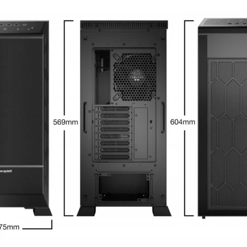 Alternative view of Be quiet! кутия за компютър Dark Base Pro 901 BGW50