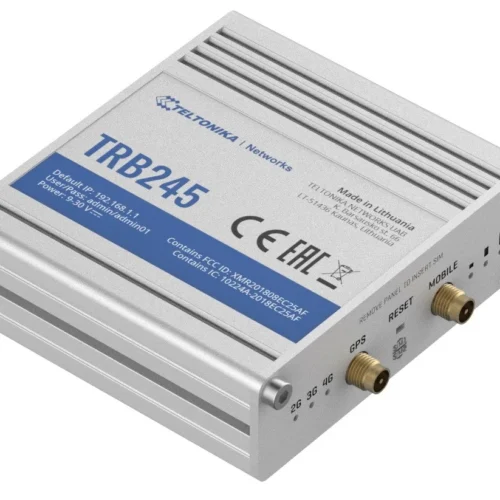 Alternative view of TELTONIKA Gateway LTE TRB245 (Cat 4), 3G, 2G, RS, Ethernet