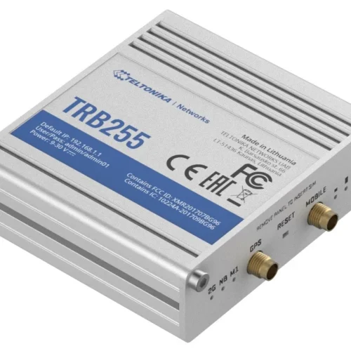 Alternative view of TELTONIKA Gateway LTE TRB255 (Cat M1/NB), 2G, Ethernet