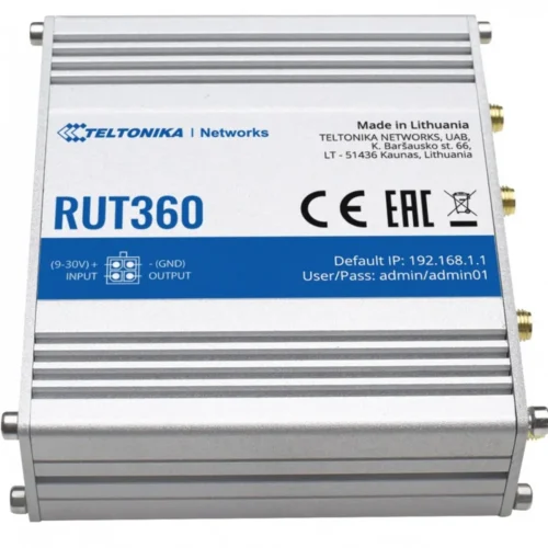 Alternative view of TELTONIKA Router LTE RUT360 (Cat 6), 3G, WiFi, Ethernet