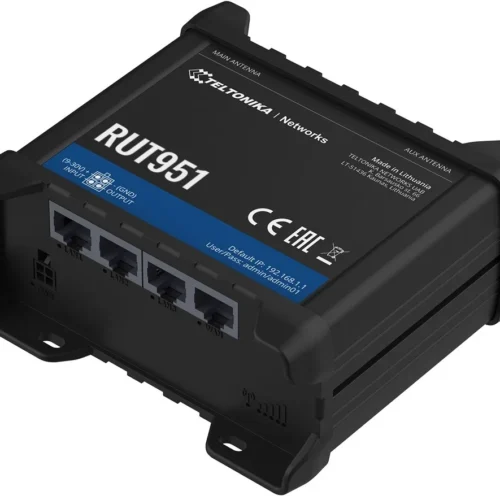Alternative view of TELTONIKA Router LTE RUT951 (Cat4), 3G, 2G, WiFi, Ethernet