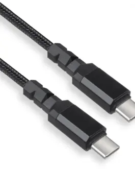 Maclean кабел 2x USB-C 15W 1m QC черен Maclean MCE493