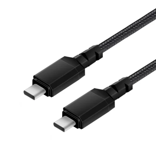 Maclean кабел 2x USB-C 15W 1m QC черен Maclean MCE493