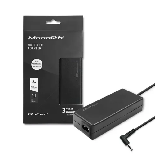 Qoltec Power адаптер for Samsung 65W 19V 3.42A 3.0x1.