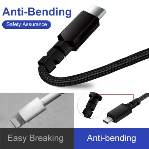 Maclean кабел 2x USB-C 100W 1m PD черен Maclean MCE491