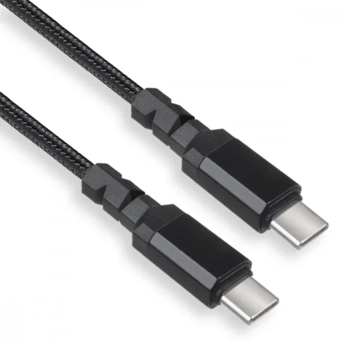 Alternative view of Maclean 2x USB-C 100W 2m кабел PD черен Maclean MCE492