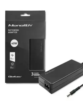 Qoltec AC power адаптер 40W 12V 3.33A 5.5x2.1