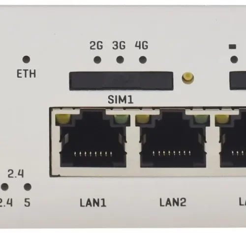 Alternative view of TELTONIKA Router LTE RUTX11 (Cat 6), WiFi, BLE