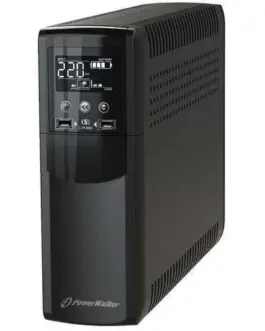 PowerWalker UPS VI 1500 CSW line-interactive 1200VA 4x230V schuko USB-B 2xUSB зарядно