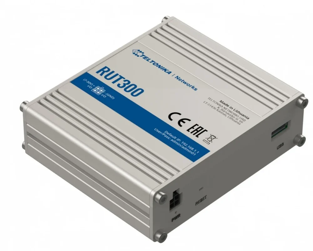 TELTONIKA Router RUT300 4xLAN 1xWAN USB