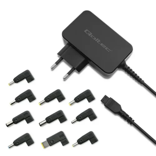 Qoltec Universal power адаптер 65W 10plugins