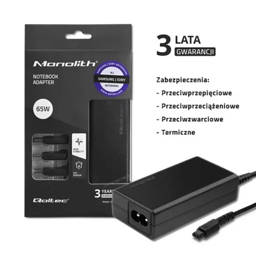 Qoltec Power адаптер designed for Samsung