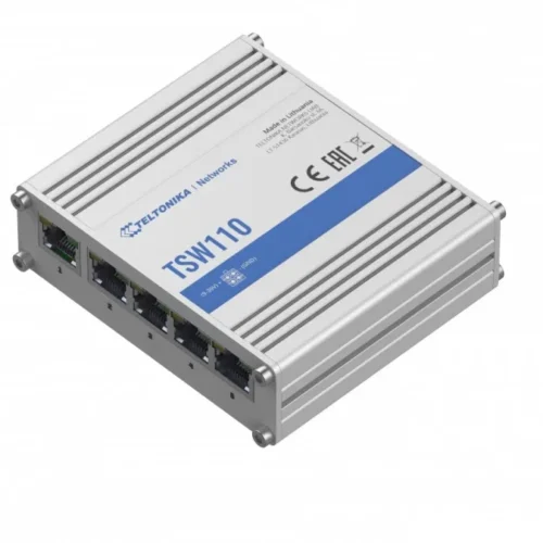 Alternative view of TELTONIKA Switch TSW110 5xGigabit Ethernet