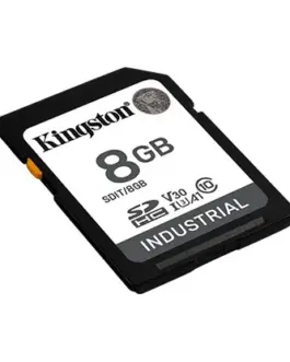 Alternative view of Kingston памет card SD 8GB Industrial C10 UHS-I U3 V30 A1 pSLC