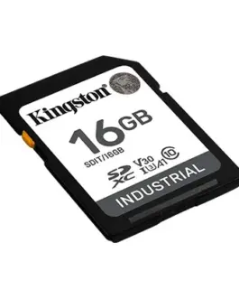 Alternative view of Kingston памет card SD 16GB Industrial C10 UHS-I U3 V30 A1 pSLC