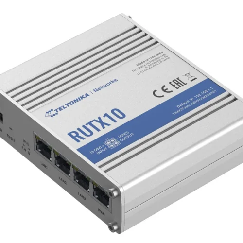 TELTONIKA Router RUTX10 3xLAN 1xWAN BLE WI-FI
