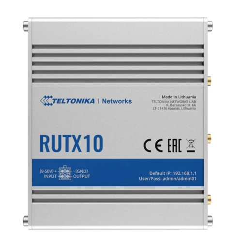 TELTONIKA Router RUTX10 3xLAN