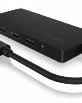 Alternative view of IcyBox ICY BOX IB-HUB1429-CPD 4x TYPE-C HUB USB