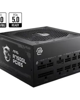 Alternative view of MSI MAG A750GL PCIE5 750W 80PLUS GOLD F.MODULAR