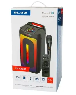 Alternative view of BLOW CityLIGHT Bluetooth speaker