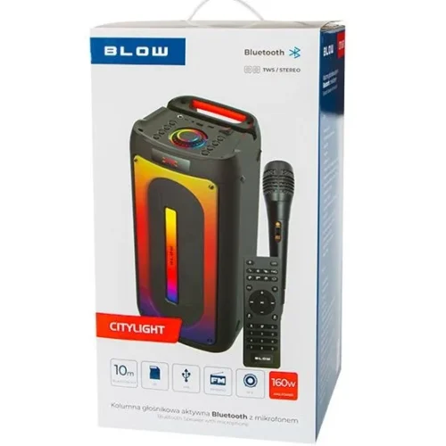 Alternative view of BLOW CityLIGHT Bluetooth speaker