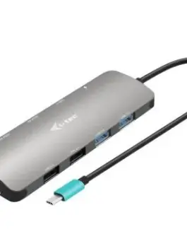 i-tec USB-C Metal Nano docking station 2x HDMI Display + Power Delivery 100W