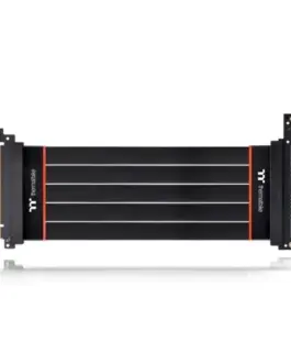 Alternative view of Thermaltake Tape Riser Premium PCI-E 4.0 x16 Extender - 200 mm