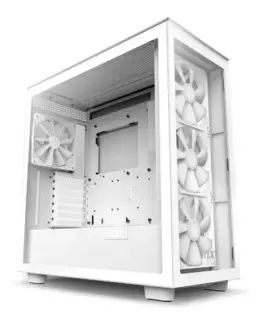 NZXT кутия за компютър H7 Elite RGB with window бял
