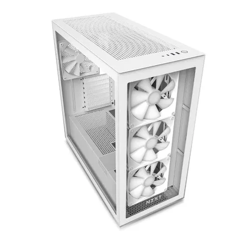 NZXT кутия за компютър H7 Elite RGB with window бял