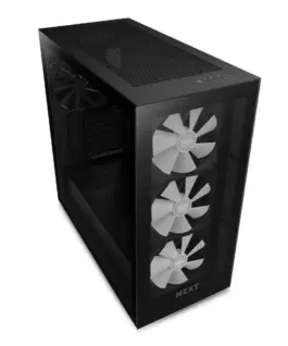Alternative view of NZXT кутия за компютър H7 Elite RGB with window черен