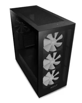 Alternative view of NZXT кутия за компютър H7 Elite RGB with window черен