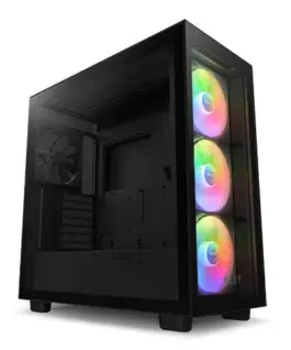 NZXT кутия за компютър H7 Elite RGB with window черен