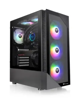 Thermaltake Thermaltake View 200 AR B3 Tempeчервен Glass - Bl