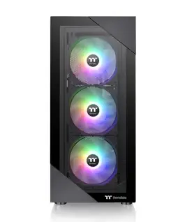 Alternative view of Thermaltake Thermaltake View 200 AR B3 Tempeчервен Glass - Bl