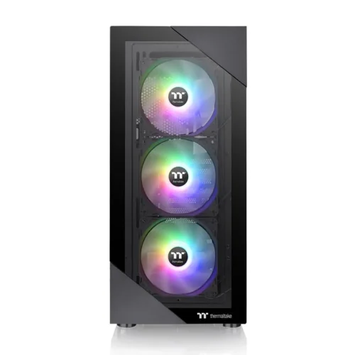 Alternative view of Thermaltake Thermaltake View 200 AR B3 Tempeчервен Glass - Bl