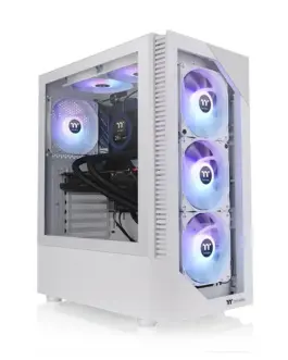 Thermaltake View 200 AR B3 Tempeчервен Glass Snow