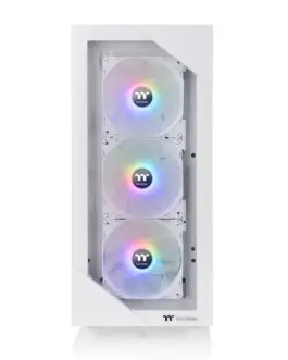 Alternative view of Thermaltake View 200 AR B3 Tempeчервен Glass Snow