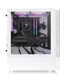 Thermaltake View 200 AR B3 Tempeчервен Glass Snow
