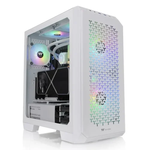 Thermaltake View 300 MX ARGB Tempeчервен Glass - Snow