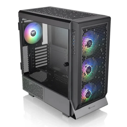 Thermaltake Ceres 500 A RGB черен Tempeчервен Glass