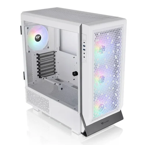 Thermaltake Ceres 500 A RGB Snow Tempeчервен Glass