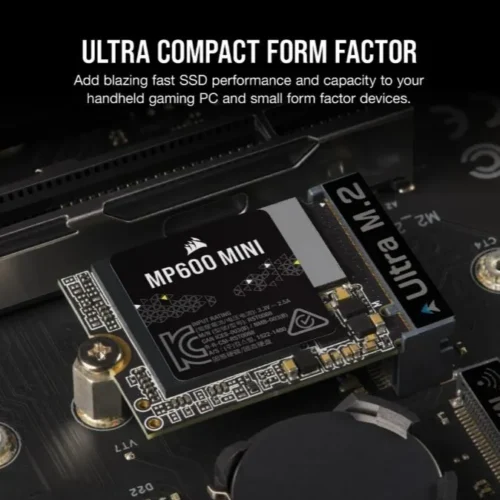 Alternative view of Corsair SSD диск 1TB MP600 MINI 4800/4800 MB/s PCIe Gen 4.0 x4 M.2 2230