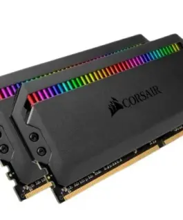 Corsair памет DDR4 DOMINATOR RGB 32GB /3200(2*16GB)черен CL16