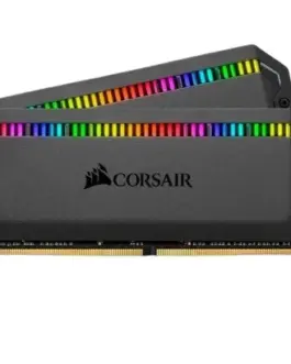 Corsair памет DDR4 DOMINATOR RGB 32GB /3200(2*16GB)черен CL16
