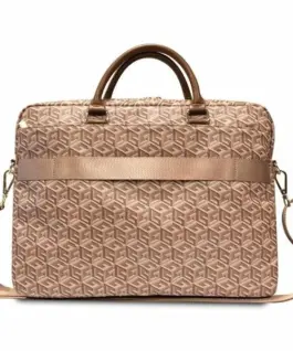 Alternative view of GUESS Лаптоп bag 16 inches GCube Stripes GUCB15HGCFSEW brown