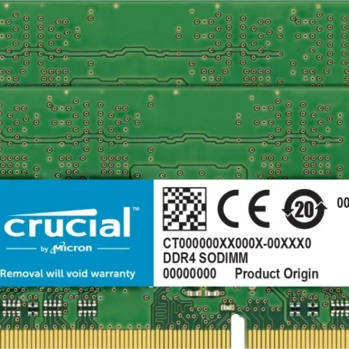 Crucial памет за лаптоп DDR4 SODIMM 64GB(2*32)/3200