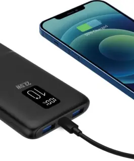 Rebeltec външна батерия P10 LCDPD 10 000mAh PD22