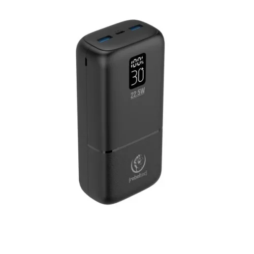 Rebeltec външна батерия P30 LCDPD 30 000mAh PD 22